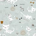 Pikkukuva 5 / 7: Pussilakana Panzup Cats Sänky 180/190 (260 x 220 cm)