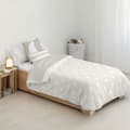 Miniatyrbillede 2 af 3: Nordisk cover Kids&Cotton Runar Beige 155 x 220 cm