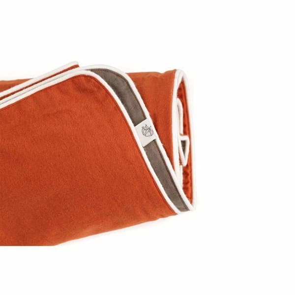 Filt - edredon - pläd Himêya - 3020016 - Himeya Comfort Flanell Clay Röd filt 130 x 170 cm