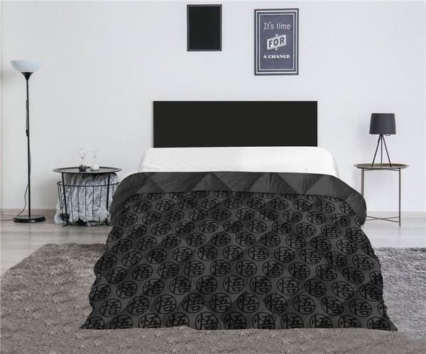 Tryckta sängkläder - DRAGON BALL Z - Dubbel Manga - 240x220 cm - Polyester - Oeko Tex