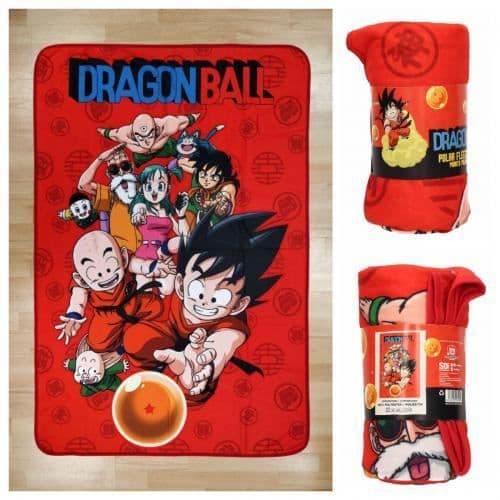 DRAGON BALL - Polarfilt 100X150 cm - Karaktärer