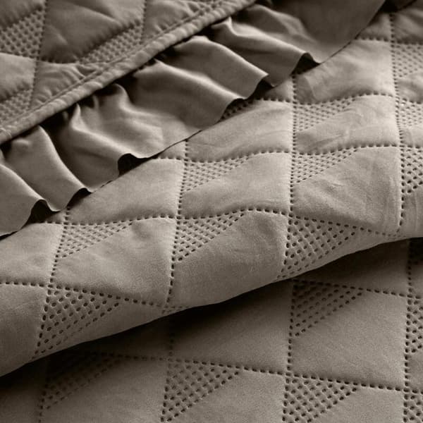 VANESA SENGETÆK 170 X 210 CM MØRK BEIGE