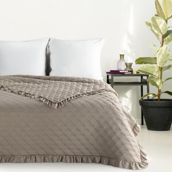 VANESA SENGETÆK 170 X 210 CM MØRK BEIGE