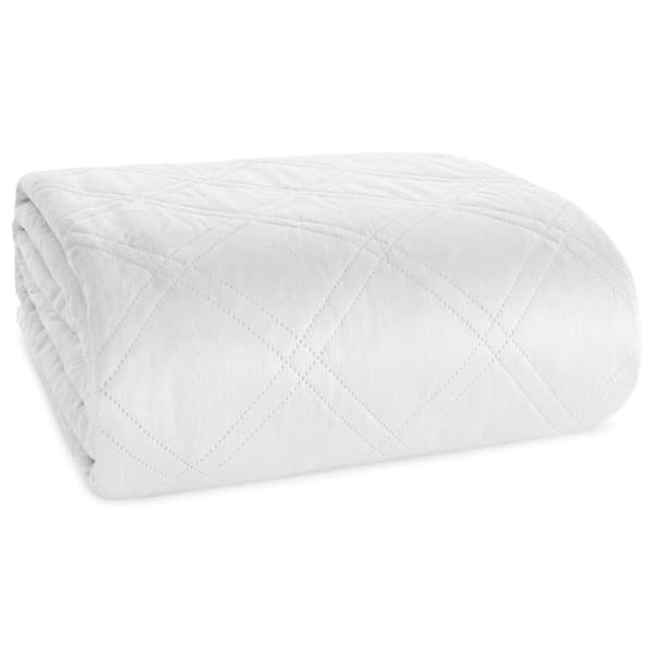 SENGETÆNDE D91 LUIZ 8 170 X 210 CM HVID