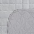 Miniatyrbild 5 av 6: Sängöverkast D91 LUIZ 5 170 X 210 CM LJUS SILVER