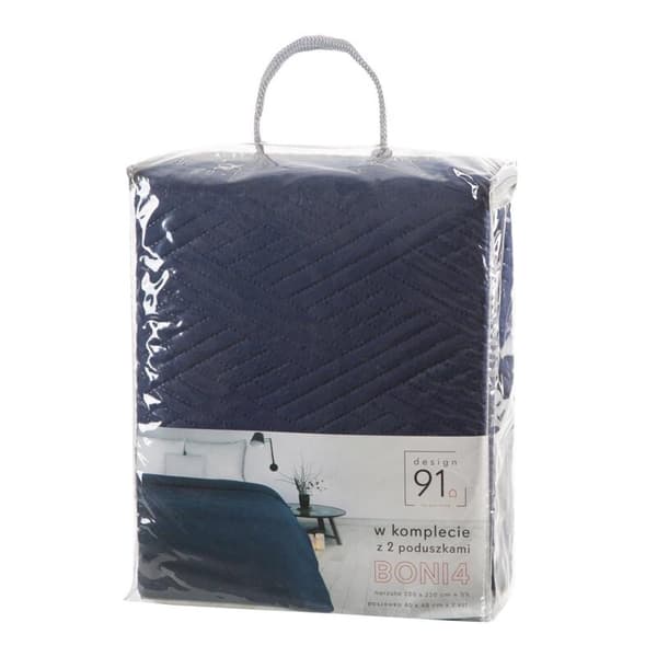 VUOTEPEITE D91 SETTI 200 X 220 CM NAVY SININEN