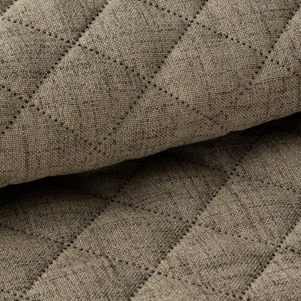 Sängöverkast av linne 1 220 X 240 CM MÖRK BEIGE