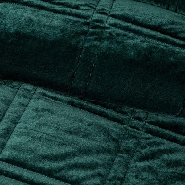 Sängöverkast KRISTIN 2 220 X 240 CM MÖRK MINT