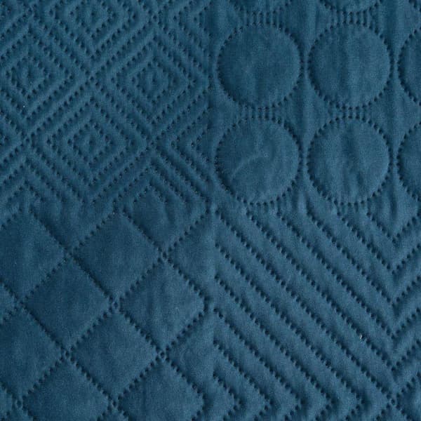 Sängöverkast D91 BONI 5 220 X 240 CM MARINBLÅ