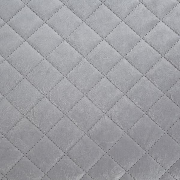 Sängöverkast D91 LUIZ 5 170 X 210 CM LJUS SILVER