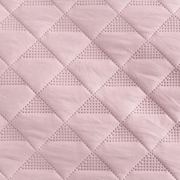 VANESA SENGETÆKKE 170 X 210 CM PULVER PINK