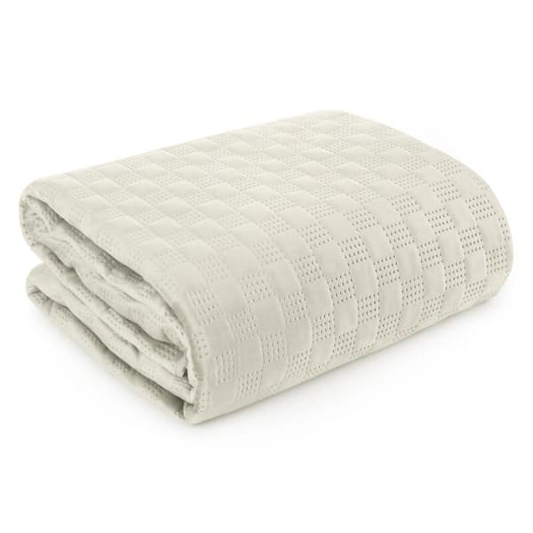SENGETÆKKE SOFIA 4 200 X 220 CM CREME