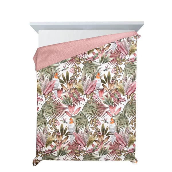 VUOTEPEITE D91 PAPAROT 170 X 210 CM VIHREÄ