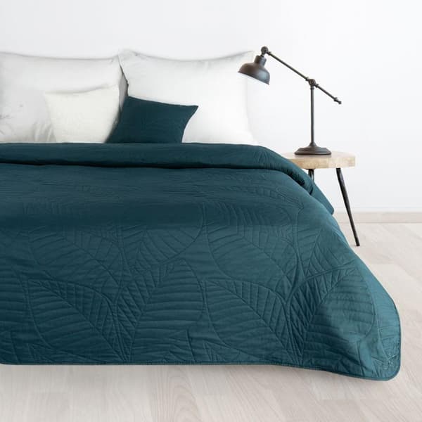 SENGETÆPNE D91 BONI 6 170 X 210 CM MØRK TURKIS