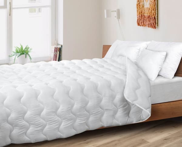Dyne 160x200 cm helårs anti-allergisk mikrofiber silikone
