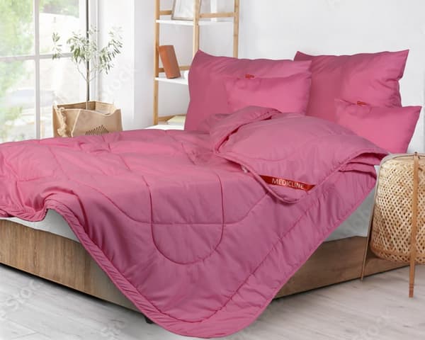 Dyne 160x200 cm helårs anti-allergisk + pude 70x80 cm silikone