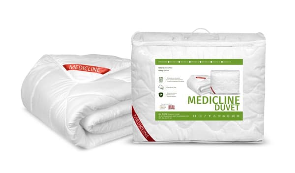 Dyne 160x200 cm helårs anti-allergisk + pude 70x80 cm quiltet silikone