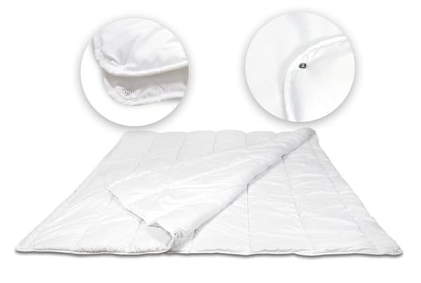 Dyne 160x200 cm 4 sæsoner anti-allergisk mikrofiber silikone