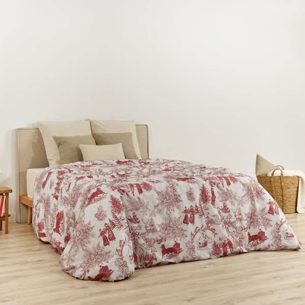 Nordisk cover Decolores Laponia Multifarvet Seng 90 155 x 220 cm