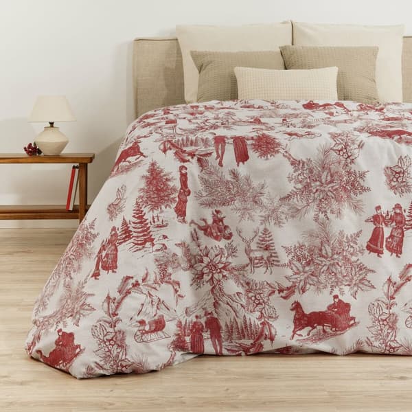 Påslakan Decolores Laponia Multicolour Säng 90 155 x 220 cm