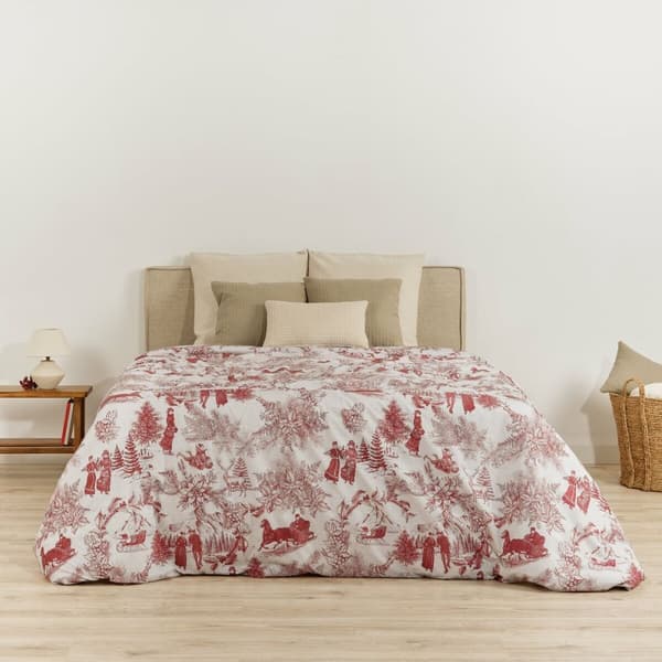 Påslakan Decolores Laponia Multicolour Säng 90 155 x 220 cm