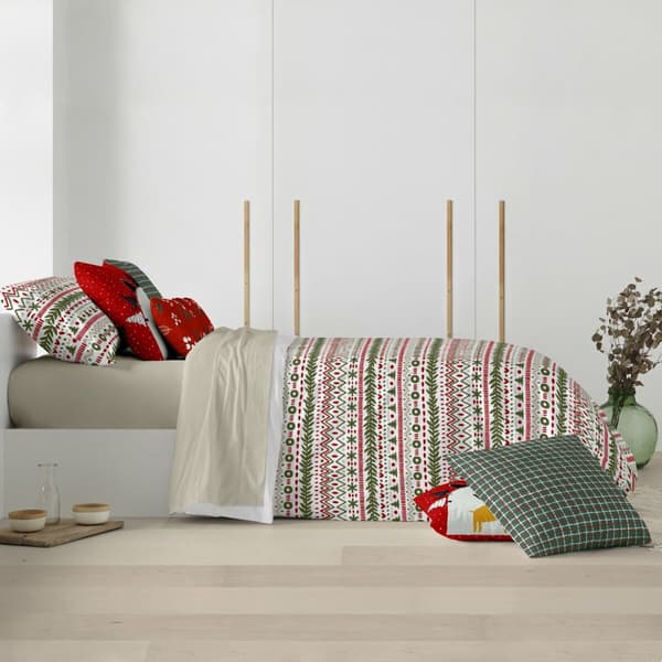 Nordisk cover Decolores Merry Christmas 16 Multifarvet 260 x 240 cm