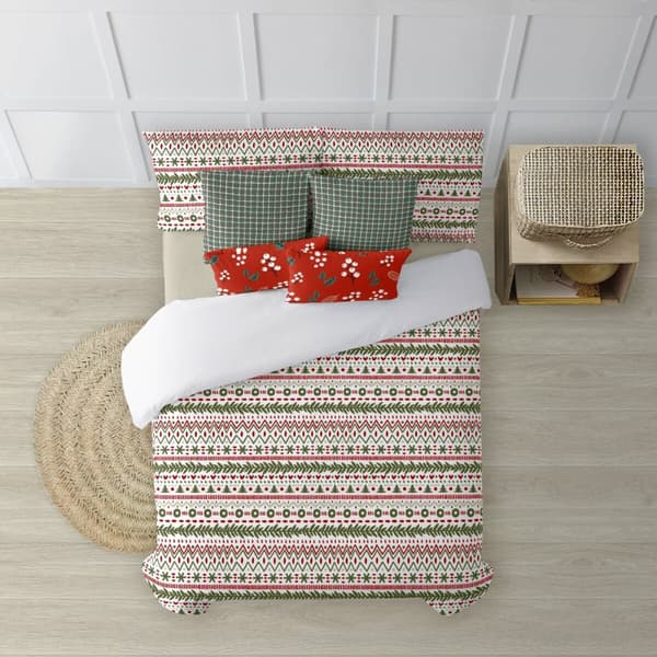 Nordisk cover Decolores Merry Christmas 16 Multifarvet 260 x 240 cm