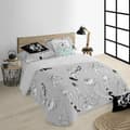 Miniatyrbilde 1 av 7: Nordisk deksel Looney Tunes Looney BN Hvit black 200 x 200 cm