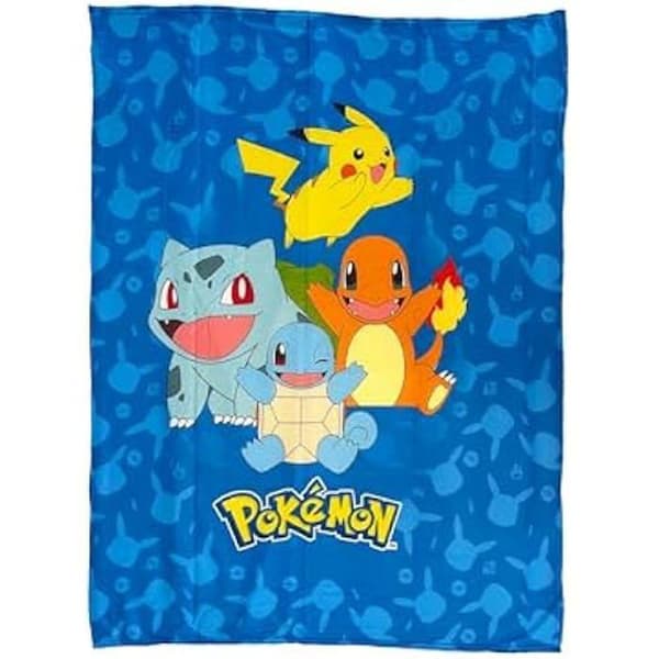 Täckning - HERDING - Bisasam Glumanda Schiggy - 130x170cm - 100% polyester - Barn
