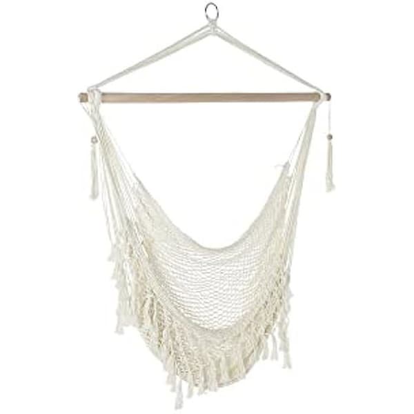 Hängmatta - DKD Heminredning - Standard - Beige - 100x50x130 cm - Bomull och Polyester