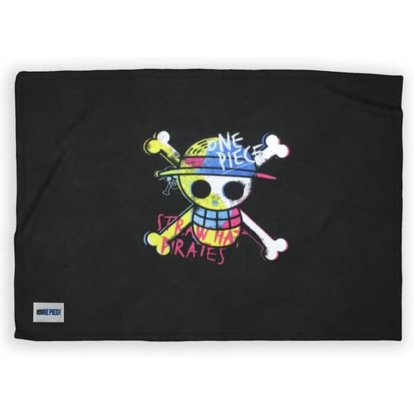 Presentlåda - NEAMEDIA ICONS - One Piece - Luffy-figur - Mjuk filt - Rostfri vattenflaska