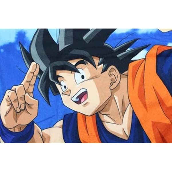 Överdrag - SD TOYS - Dragon Ball Super - 100 x 150 cm - Mjuk - Hållbar