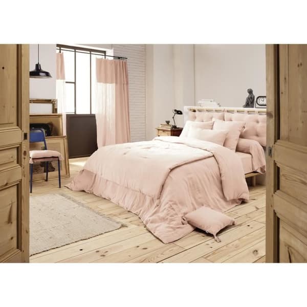 Bäddkappa Duvet Gaze av Bomull 90 x 200 cm GAIA färg Guimauve