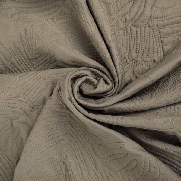 Sengetæppe | SIENA | grøn med quiltning | 200x220cm | 717024