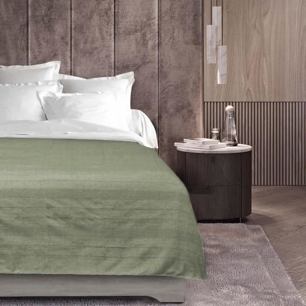 Rullbar filt DOUCEUR D'INTERIEUR Lucile Sage grön 180 x 220 cm - Syntet - Modern