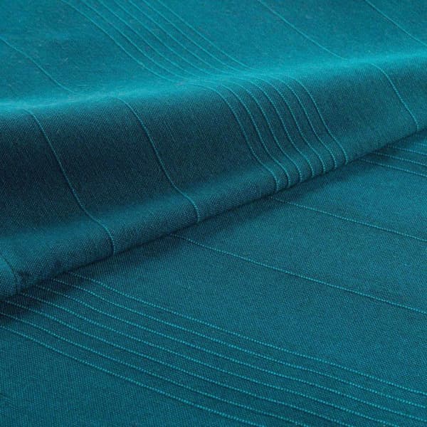 Plaid - INRENS ÖMTUMMING - Lucile - 180 x 220 cm - Polycoton - Blågrön