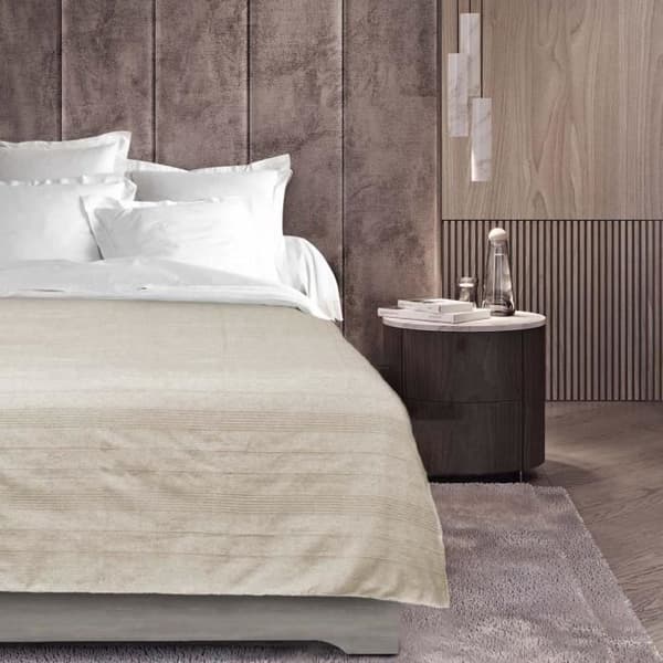 Filt - INRE TRYGGHET - Lucile - 220 x 240 cm - Polybomull - Natur