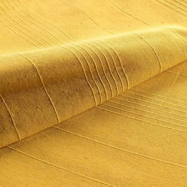 Rullande filt - INRETS MJUKHET - Lucile - Curry gul - 180 x 220 cm - Syntetisk - Nutida