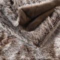 Miniatyrbild 6 av 6: Pläd i päseffekt - 180 x 220 cm - Cocooning - Brun