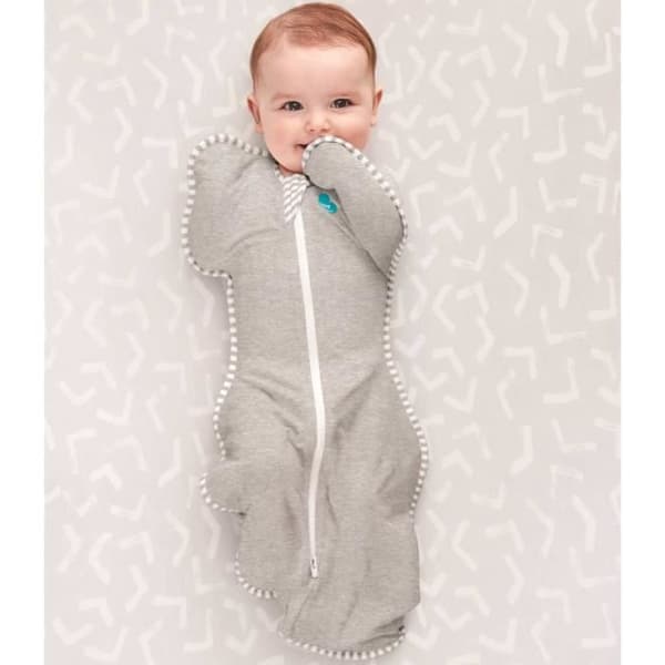 Love to Dream Babyfilt Swaddle UP Steg 1 S Grå