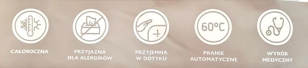 Dyne + pudesæt 160x200 + 70x80 medicinsk DEN FØRSTE hvide