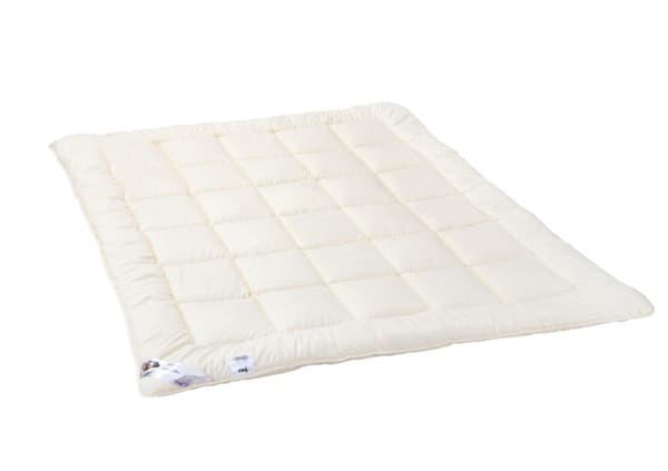 Anti-allergisk duo blød quilt 155x200 AMZ ecru