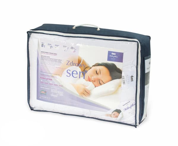 Anti-allergisk helårsdyne 155x200 MICROFIBRE hvid