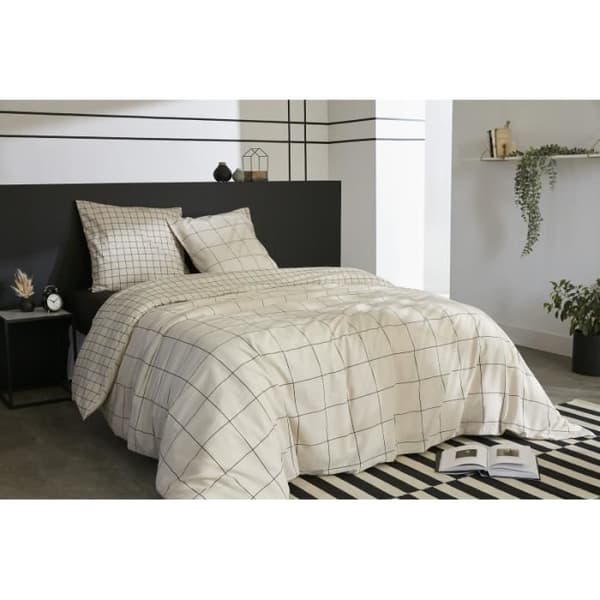 Couette alla dimensioner "Carrie Pampa" Reversibel 100% Bomull / 57 Trådar/cm² - - 200 x 200 cm för säng 120 cm