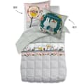 Miniatyrbild 1 av 2: Couette "Jardinage" Reversibel för enkelsäng 100% Bomull / 57 Trådar/cm²