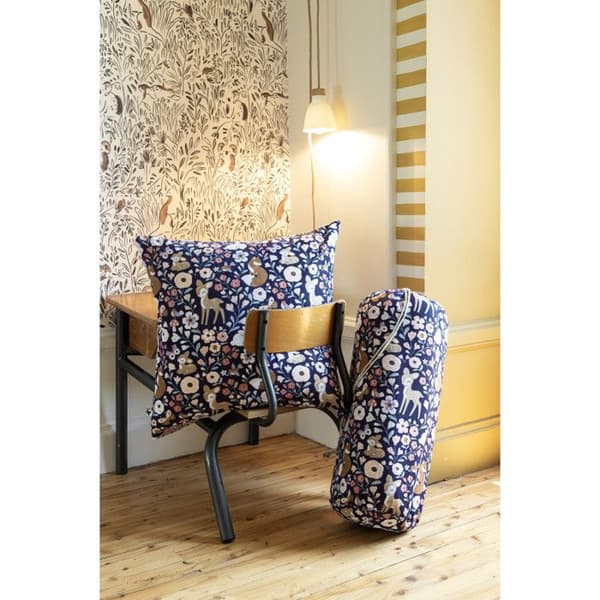 Tryckta täcken i alla dimensioner "Förhäxad skog" Reversibel 100% bomull / 57 trådar/cm² - - 140 x 200 cm för enkelsäng