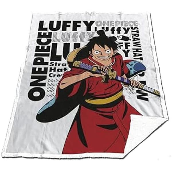 Täckning - AYMAX - One Piece - 130x170cm - Vit - Syntetisk - Nutida