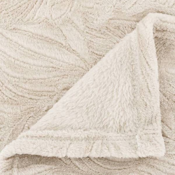 Rutig flanell Roy beige 180x230cm - Atmosphera inredningsdesigner - Beige