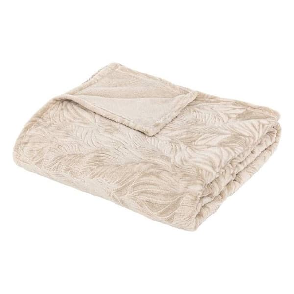 Rutig flanell Roy beige 180x230cm - Atmosphera inredningsdesigner - Beige