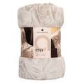 Miniatyrbild 2 av 5: Rutig fleece Roy beige 125x150cm - Atmosphera inredningsdesigner - Beige